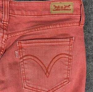 Levi Strauss & company SF Cal. Red denim jeans  size 27 /30 NWOT